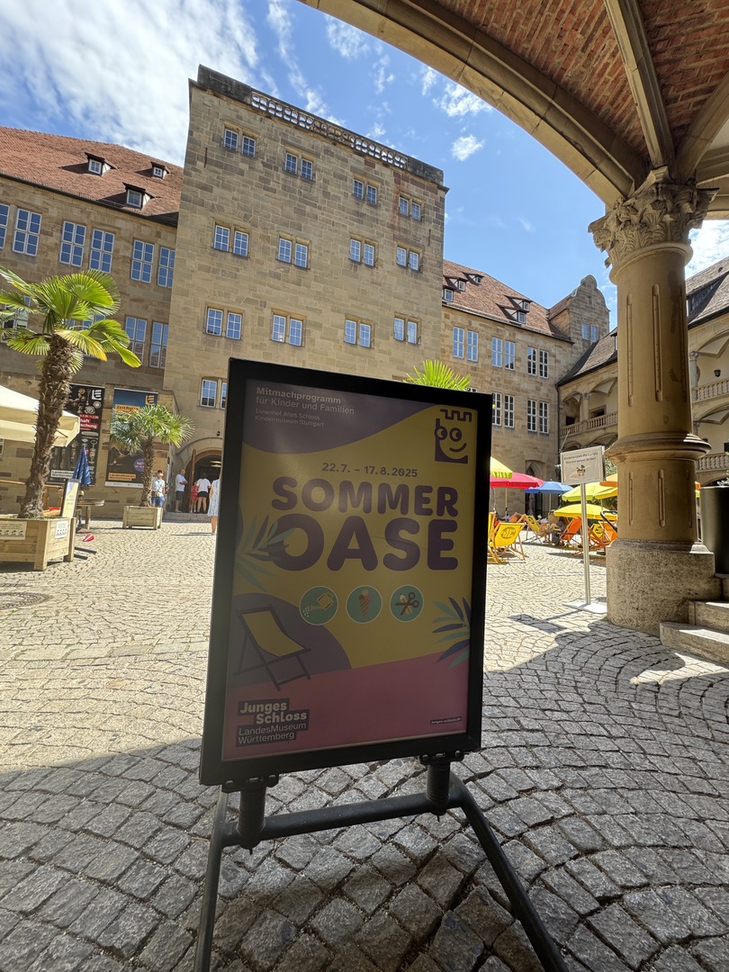 Sommeroase im Jungen Schloss Stuttgart