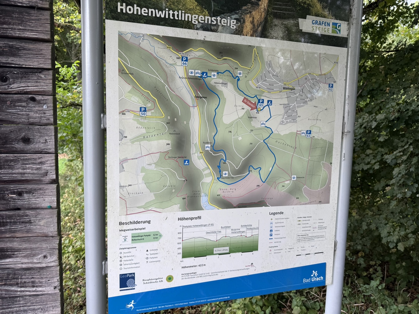 Wanderung Hohenwittlingen über Wolfschlucht Bad Urach - Galeriebild 12