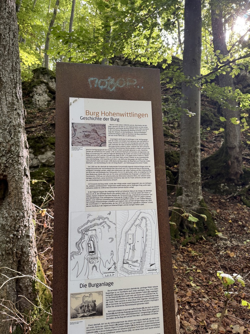Wanderung Hohenwittlingen über Wolfschlucht Bad Urach - Galeriebild 6