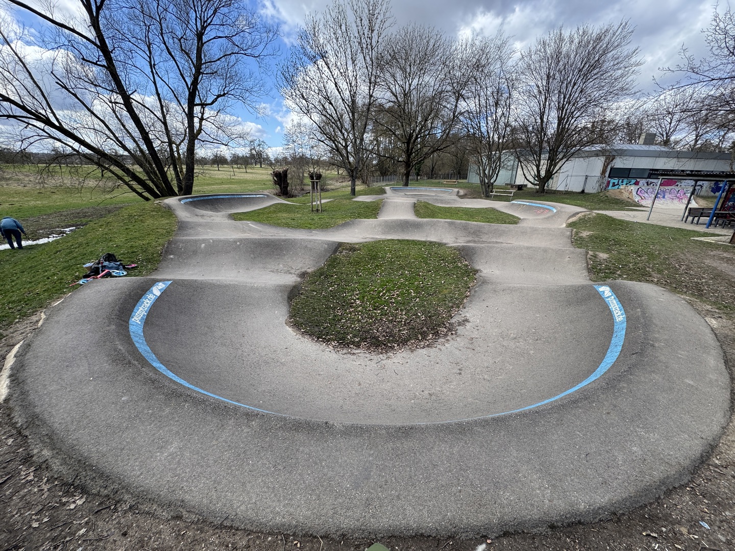 Pumptrack, Skateplatz & Spielplatz Plieningen