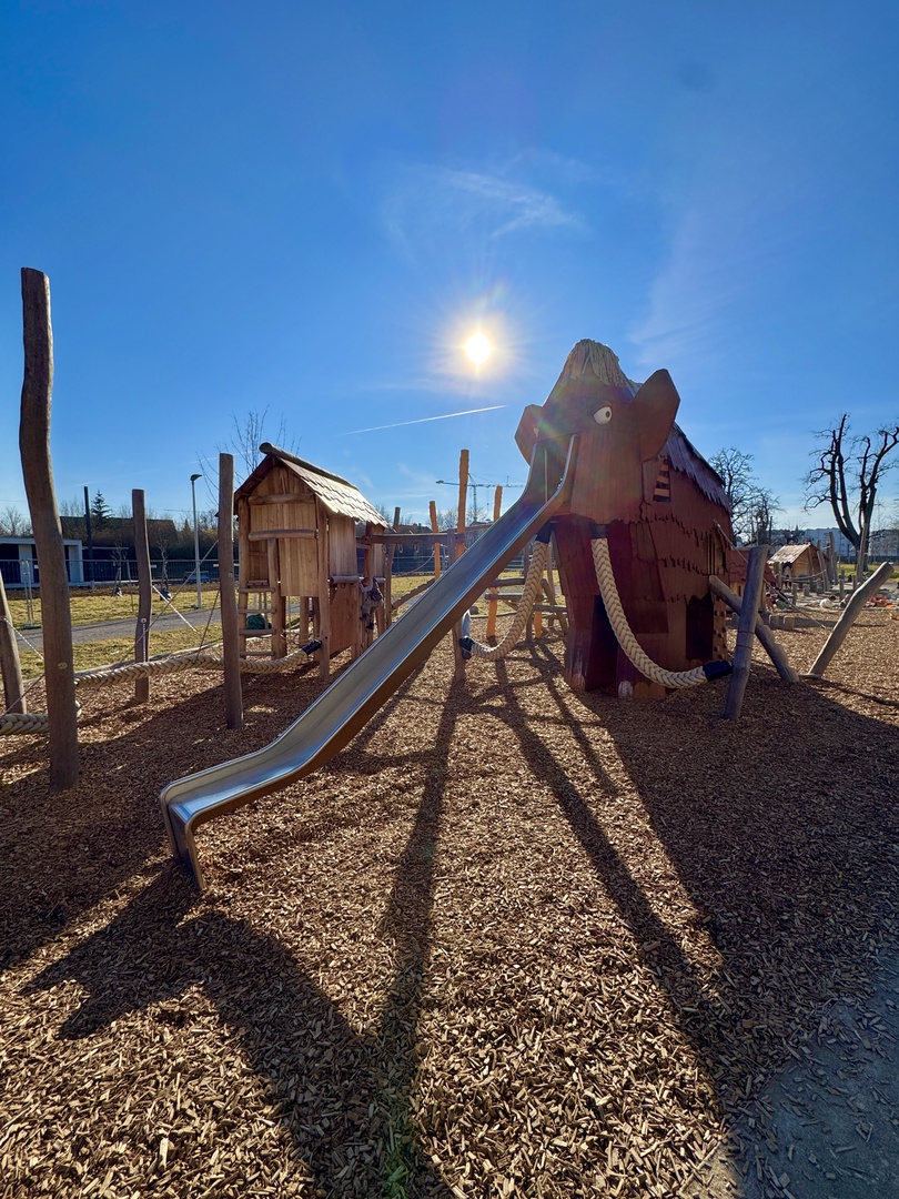 Steinzeit Spielplatz Leinfelden