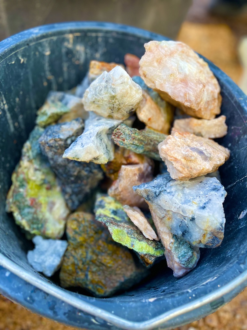 Mineralienhalde Grube Clara Wolfach